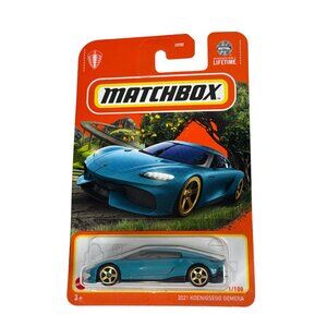 Matchbox 2021 Koenigsegg Gemera Diecast Car New
